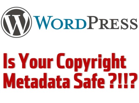 wordpress copyright metadata
