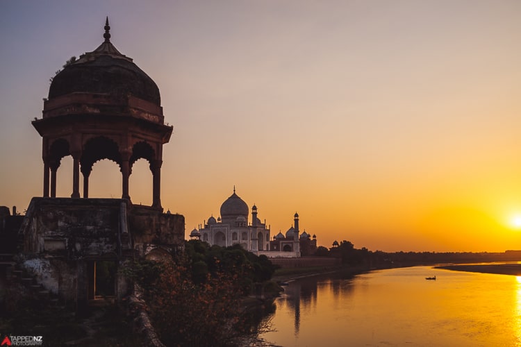 Exploring other Angles of Taj Mahal, India. Shot on Sony RX1R