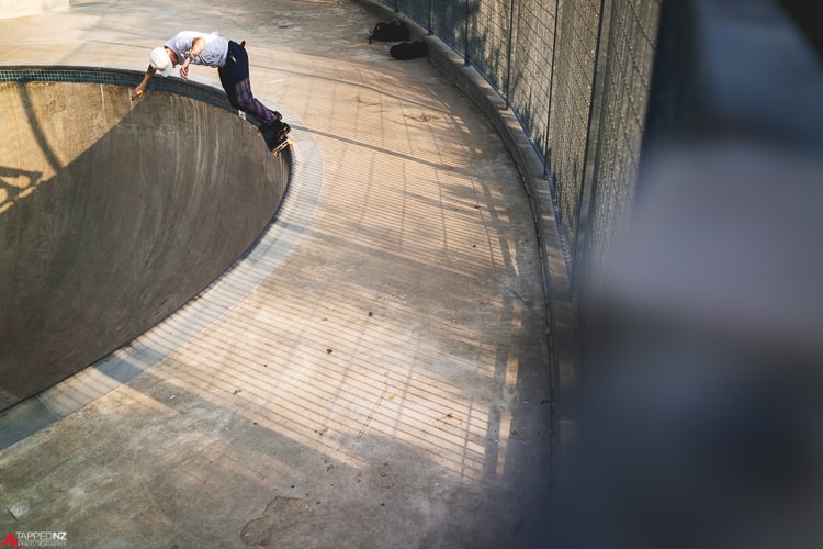 Afternoon in an Pier 62 skatepark, NYC. Shot on Sony RX1R