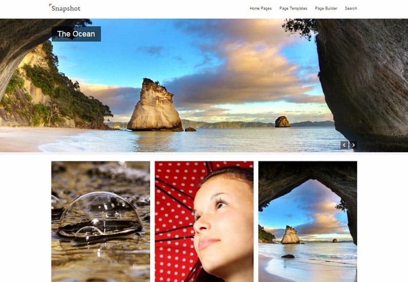 snapshot-free-wordpress-theme