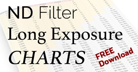 ND Filter Long Exposure Charts – Free Download