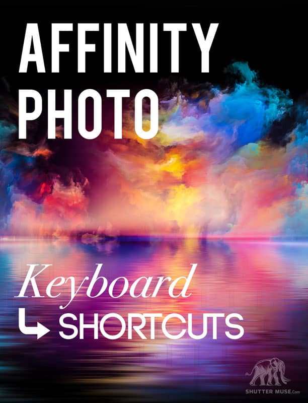 affinity publisher keyboard shortcuts