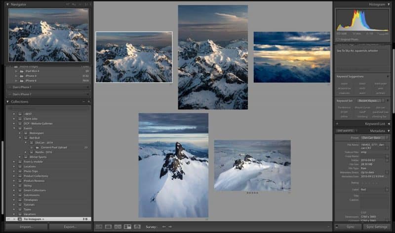 lightroom flag shortcut key