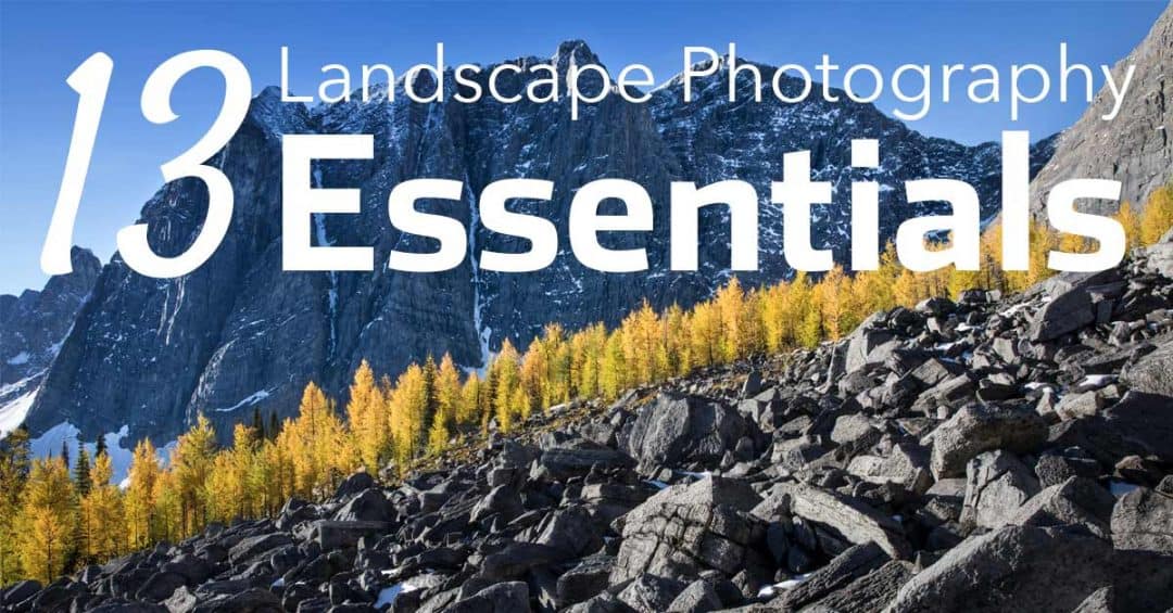 Picture of 13 Landscape Photography Gear Essentials - Best Professional Picks
