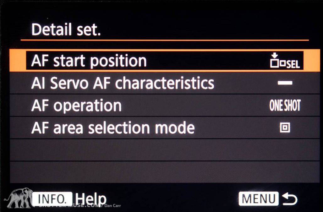 How to Set up Double Back Button AF on Canon Cameras to Get Both Servo