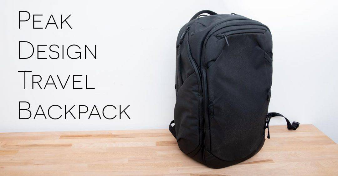 Review Peak Design 45L Travel Backpack + Travel Line Accessories