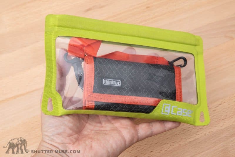 Waterproof SD Card Holder - Holds 35 Standard SD Cards Upright