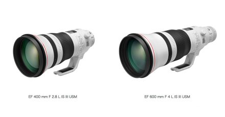 Canon Launches New 400mm f/2.8 III and 600mm f/4 III Super Telephoto Lenses With Huge Weight Savings