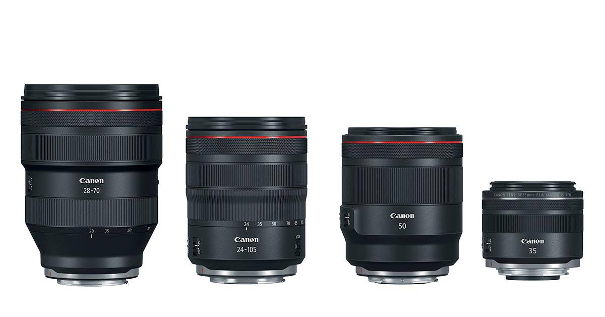 Introducing the Canon RF 50mm F1.8 & 70-200mm F4 lenses