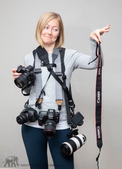 dslr camera strap for hiking