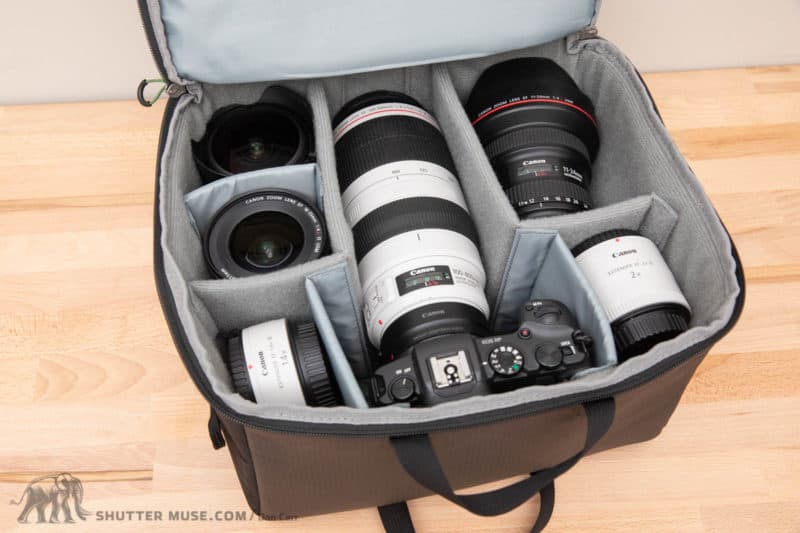 dslr packing cube