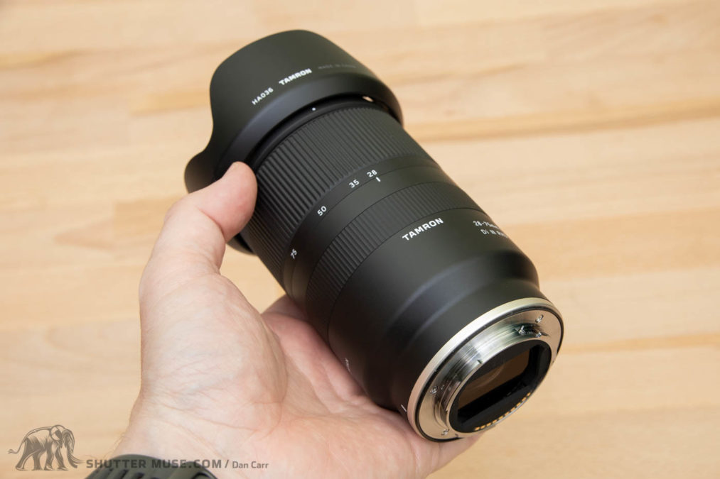 Tamron 2875mm f/2.8 Di III For Sony FE HandsOn Photos