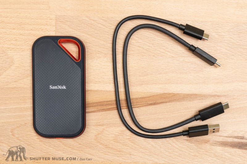 SanDisk 2 To Extreme Portable SSD V2 USB-C & USB-A - SSD NVMe