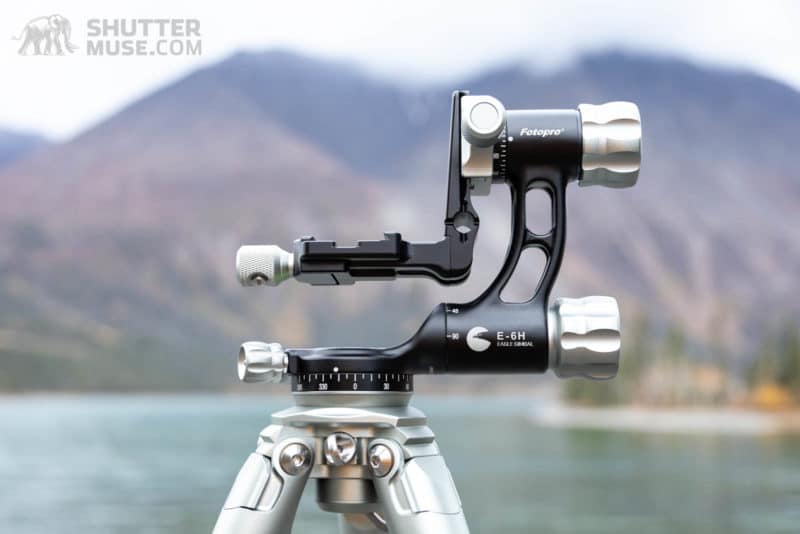 gimbal travel tripod