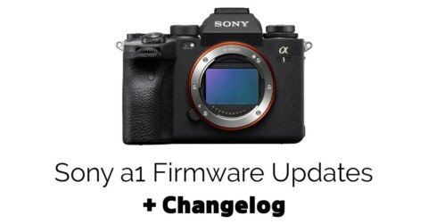 sony a1 firmware