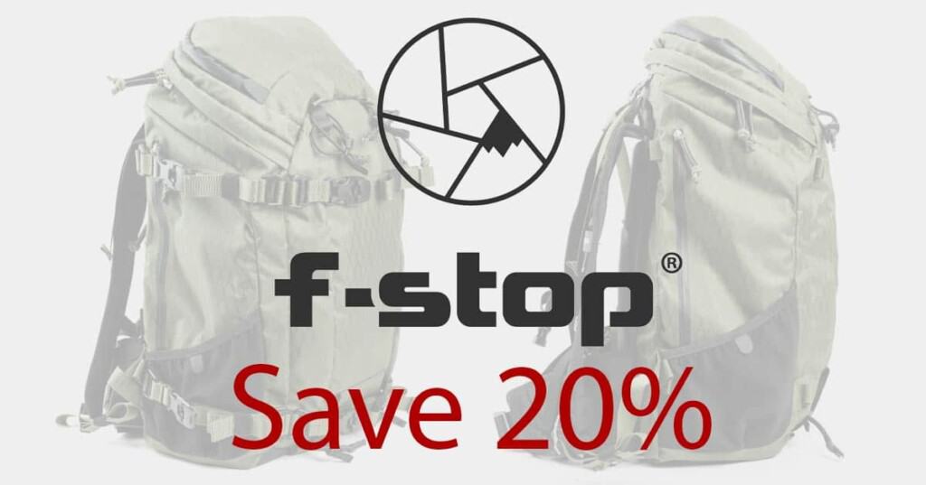 F-Stop Black Friday Deal - Save 20%