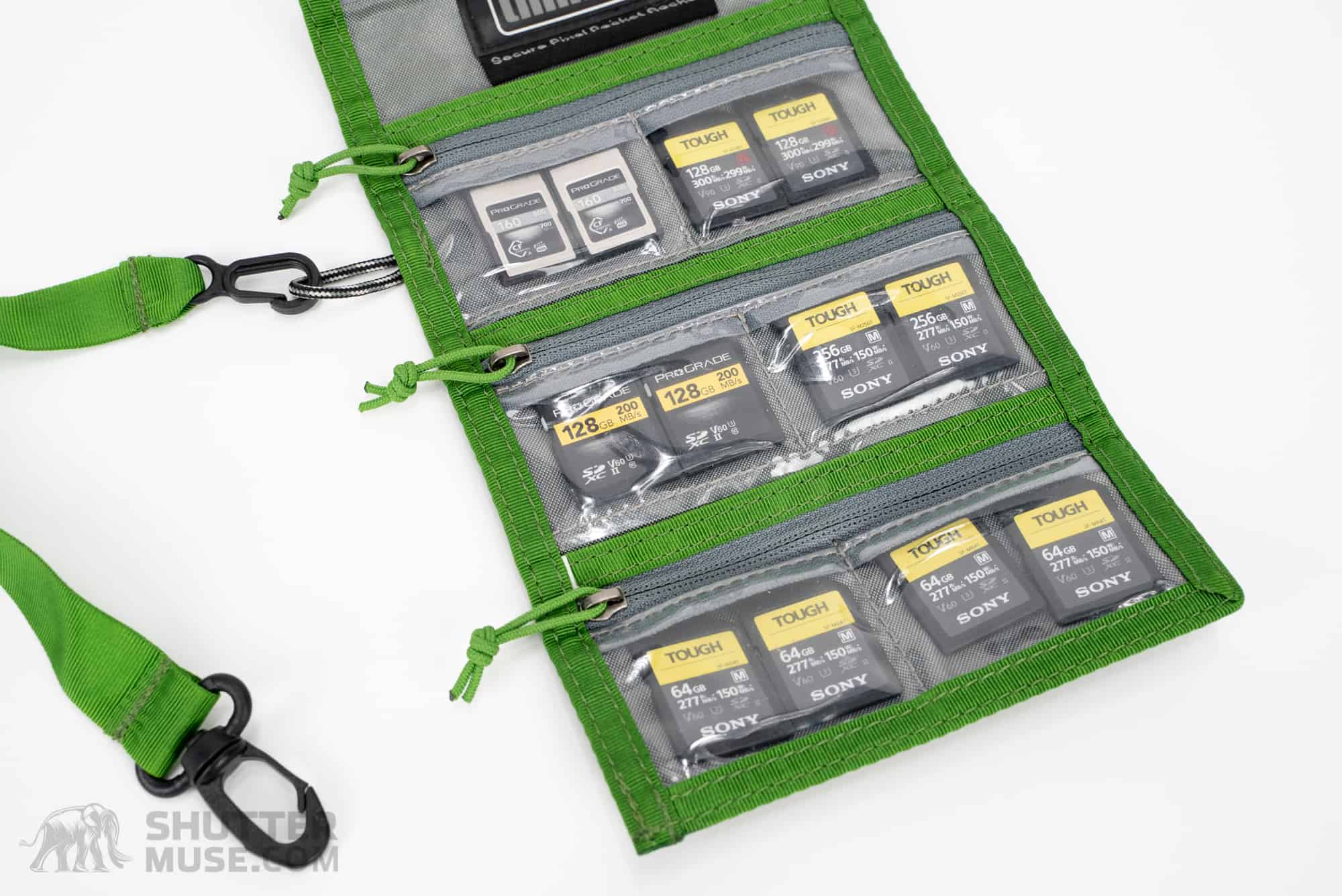 WorldCaseCompany Nikon SD Card Case – Floats, Hard Case, Holds 4 Secure Digital Cards, Compatible With Pelican 0915