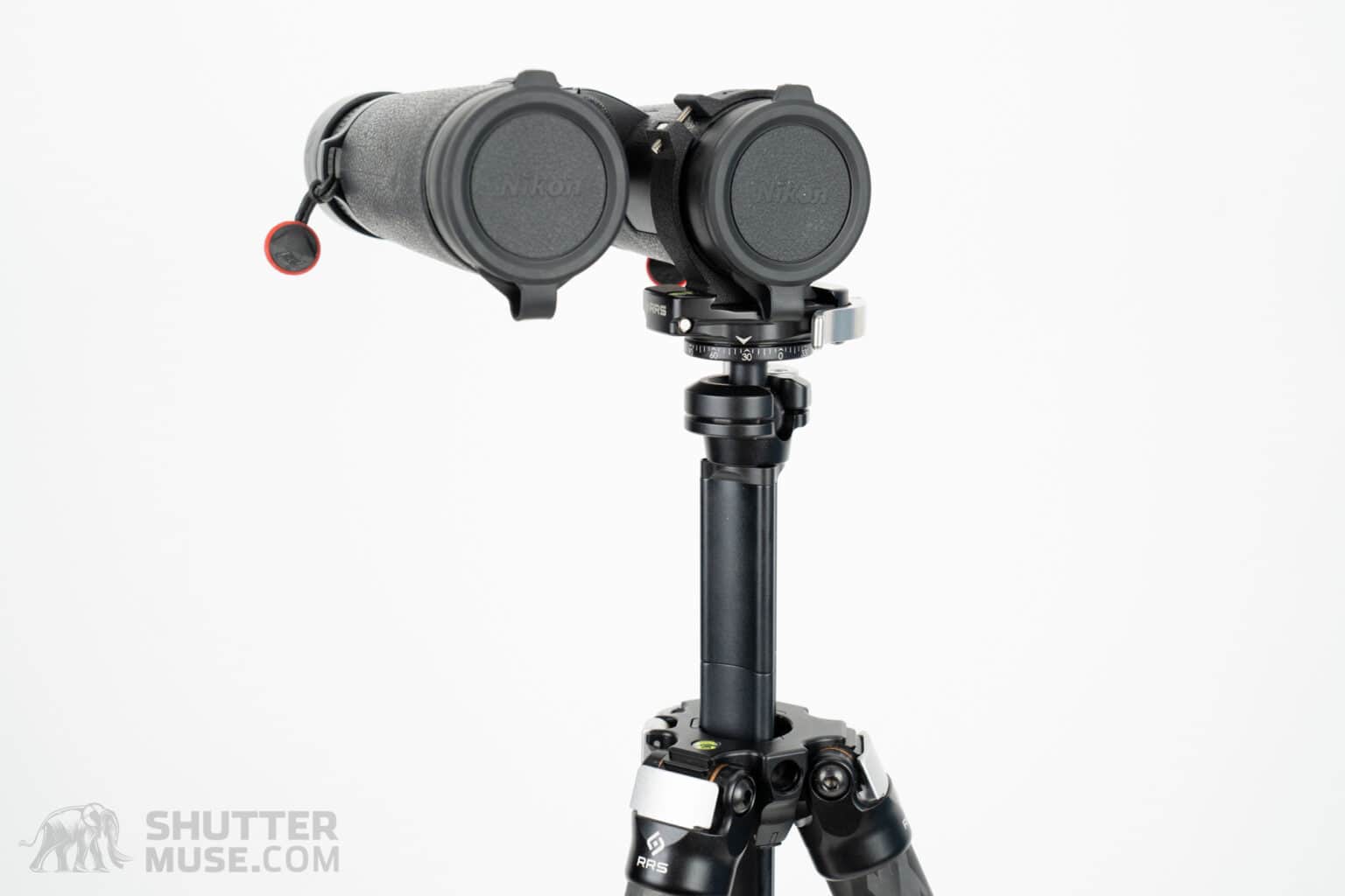 Aziak Equipment Bino Clamp Arca Swiss Tripod Mount for Binoculars