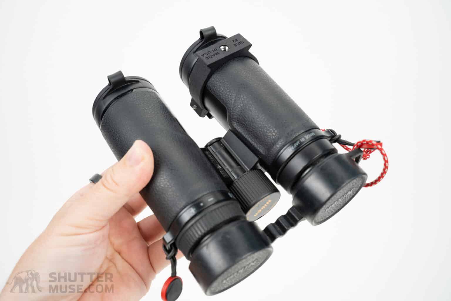 Aziak Equipment Bino Clamp Arca Swiss Tripod Mount for Binoculars