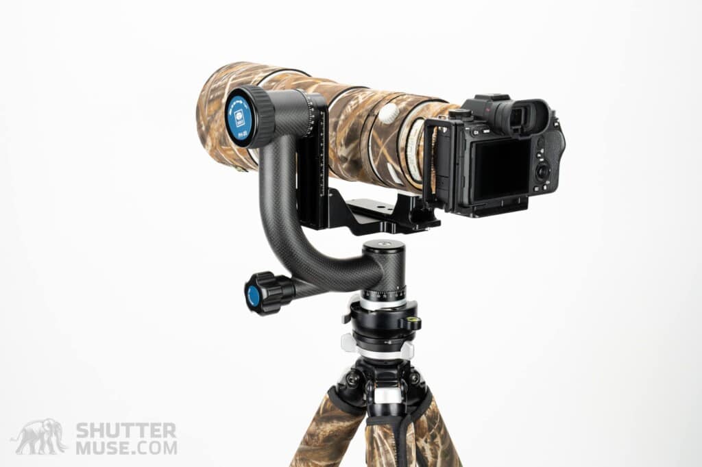 gimbal travel tripod